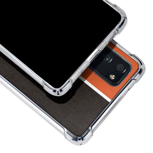 MLB Baltimore Orioles Split Galaxy S20 FE Clear Case