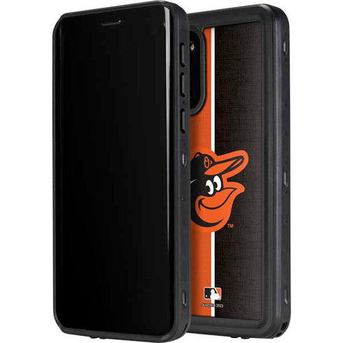 MLB Baltimore Orioles Split Galaxy S20 Plus Waterproof Case