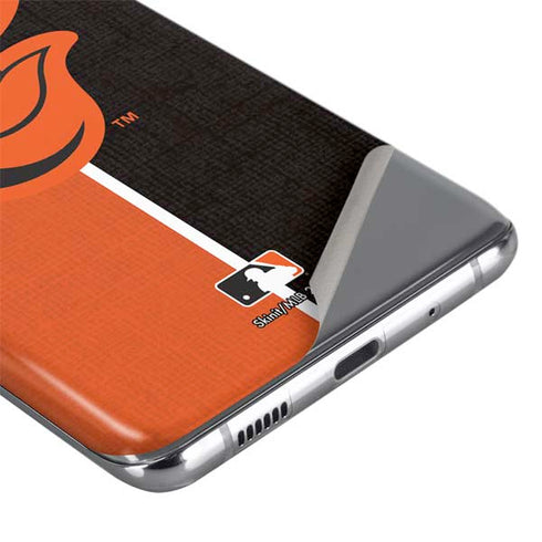 MLB Baltimore Orioles Split Galaxy S20 Skin
