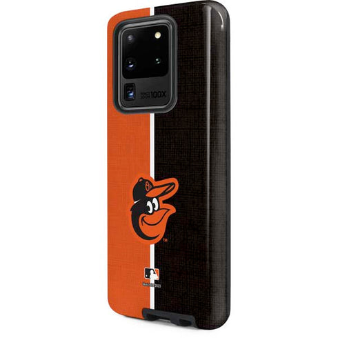 MLB Baltimore Orioles Split Galaxy S20 Ultra 5G Pro Case