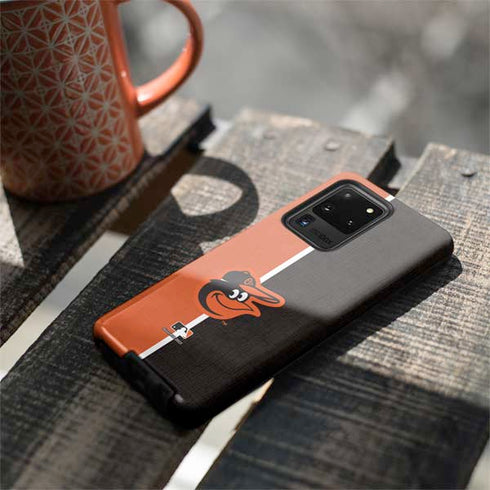 MLB Baltimore Orioles Split Galaxy S20 Ultra 5G Pro Case