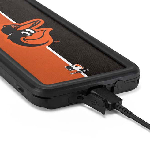 MLB Baltimore Orioles Split Galaxy S20 Waterproof Case