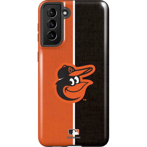 MLB Baltimore Orioles Split Galaxy S21 Plus 5G Pro Case