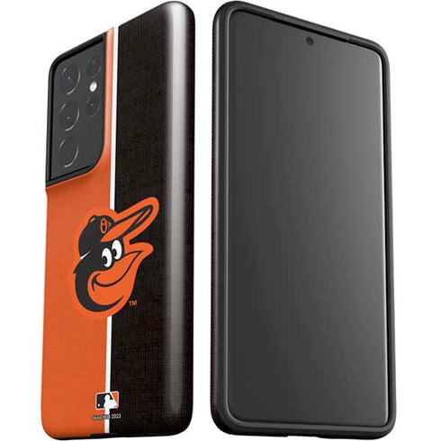 MLB Baltimore Orioles Split Galaxy S21 Ultra 5G Pro Case