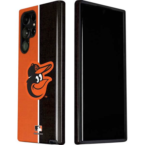 MLB Baltimore Orioles Split Galaxy S22 Ultra Pro Case