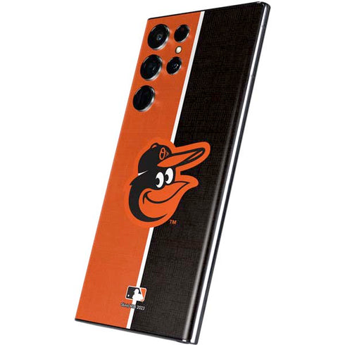 MLB Baltimore Orioles Split Galaxy S22 Ultra Skin