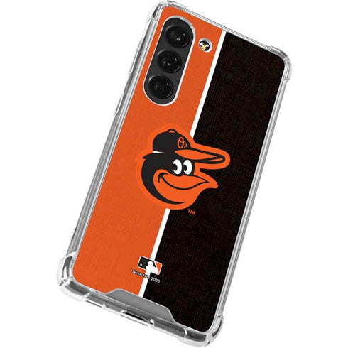 MLB Baltimore Orioles Split Galaxy S23 Clear Case