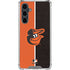 MLB Baltimore Orioles Split Galaxy S23 FE Clear Case