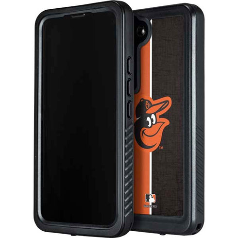 MLB Baltimore Orioles Split Galaxy S23 Waterproof Case