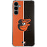 MLB Baltimore Orioles Split Galaxy S24 Plus Clear Case