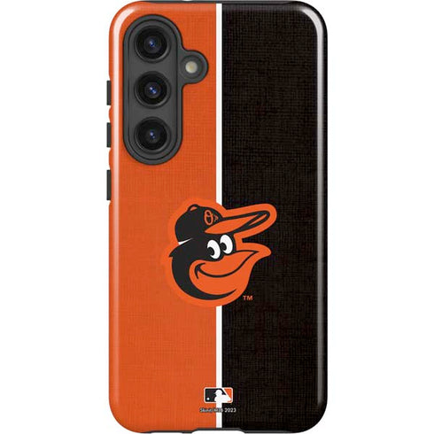 MLB Baltimore Orioles Split Galaxy S24 Plus Impact Case