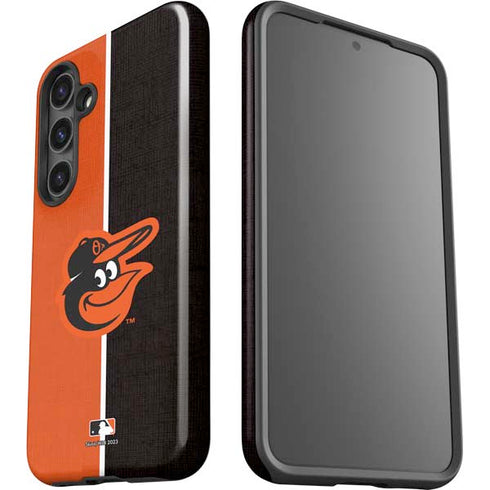 MLB Baltimore Orioles Split Galaxy S24 Plus Impact Case