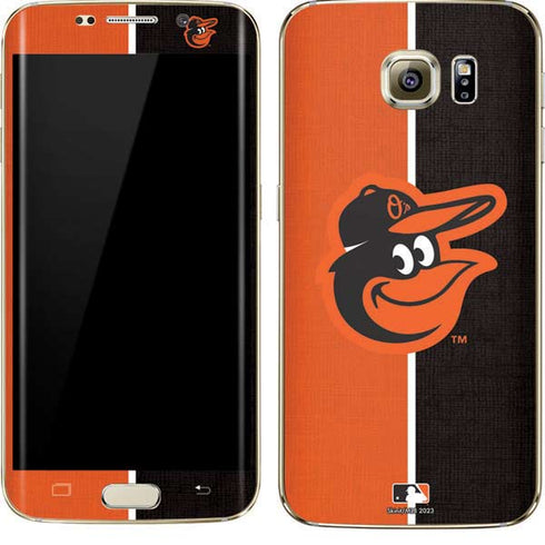 MLB Baltimore Orioles Split Galaxy S7 Edge Skin