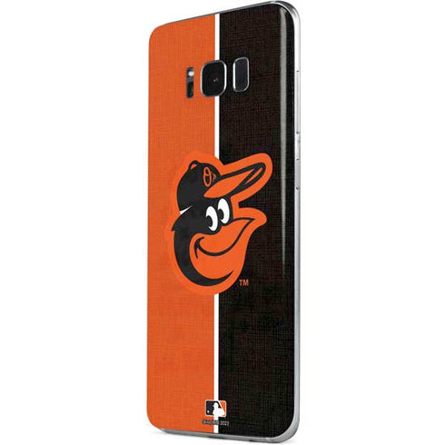 MLB Baltimore Orioles Split Galaxy S8 Plus Skin