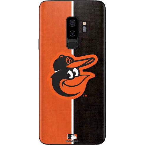 MLB Baltimore Orioles Split Galaxy S9 Plus Skin