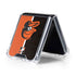 MLB Baltimore Orioles Split Galaxy Z Flip5 5G Clear Case