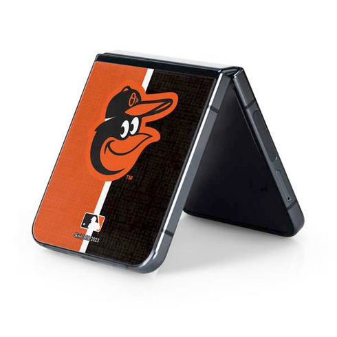 MLB Baltimore Orioles Split Galaxy Z Flip5 5G Skin