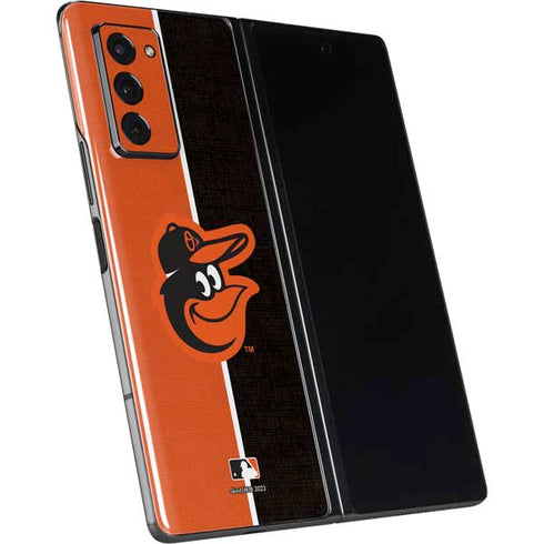 MLB Baltimore Orioles Split Galaxy Z Fold2 5G Skin