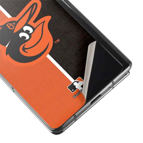 MLB Baltimore Orioles Split Galaxy Z Fold2 5G Skin