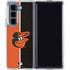 MLB Baltimore Orioles Split Galaxy Z Fold5 5G Clear Case