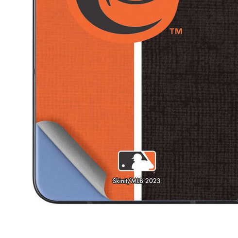 MLB Baltimore Orioles Split Galaxy Z Fold5 5G Skin
