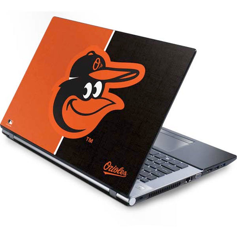 MLB Baltimore Orioles Split Generic Laptop Skin