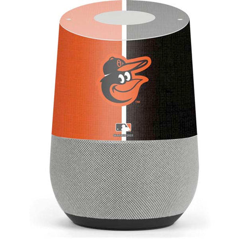 MLB Baltimore Orioles Split Google Home Skin