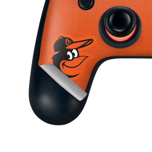 MLB Baltimore Orioles Split Google Stadia Controller Skin