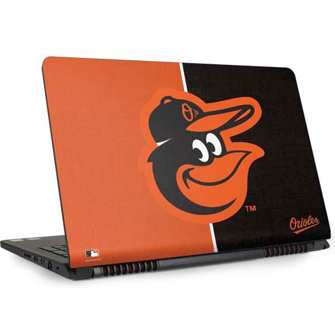 MLB Baltimore Orioles Split Dell Inspiron Skin