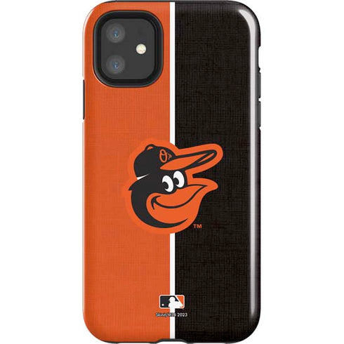 MLB Baltimore Orioles Split iPhone 11 Impact Case