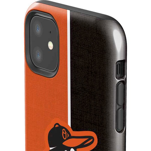 MLB Baltimore Orioles Split iPhone 11 Impact Case