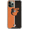 MLB Baltimore Orioles Split iPhone 11 Pro Max Clear Case