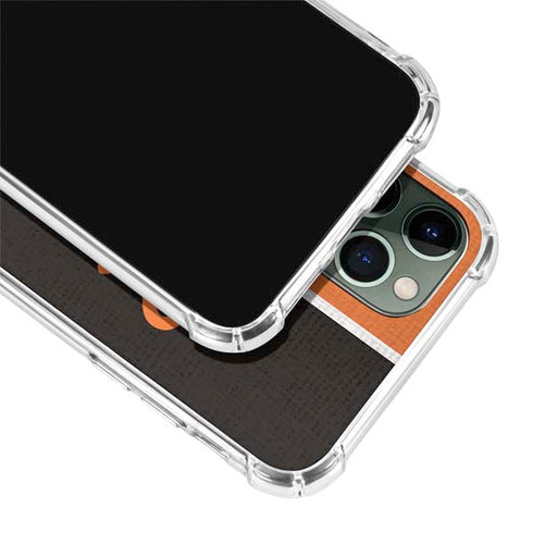MLB Baltimore Orioles Split iPhone 11 Pro Max Clear Case