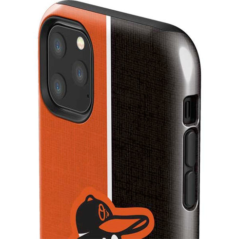 MLB Baltimore Orioles Split iPhone 11 Pro Max Impact Case