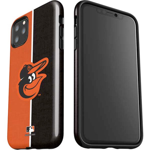 MLB Baltimore Orioles Split iPhone 11 Pro Max Impact Case
