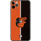 MLB Baltimore Orioles Split iPhone 11 Pro Max Skin