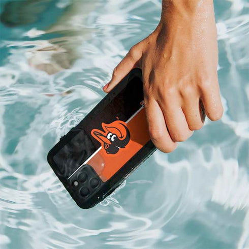 MLB Baltimore Orioles Split iPhone 11 Pro Waterproof Case