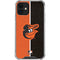 MLB Baltimore Orioles Split iPhone 12 Mini Clear Case