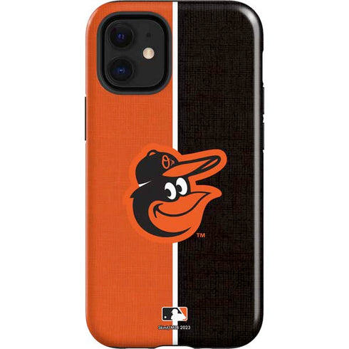 MLB Baltimore Orioles Split iPhone 12 Mini Impact Case