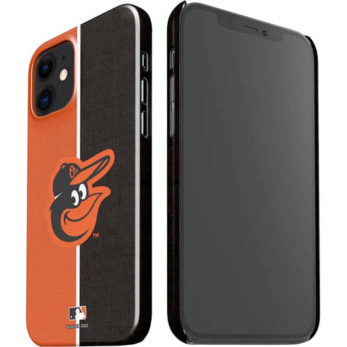 MLB Baltimore Orioles Split iPhone 12 Mini Lite Case