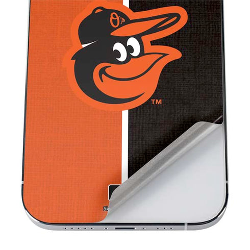 MLB Baltimore Orioles Split iPhone 12 Pro Skin