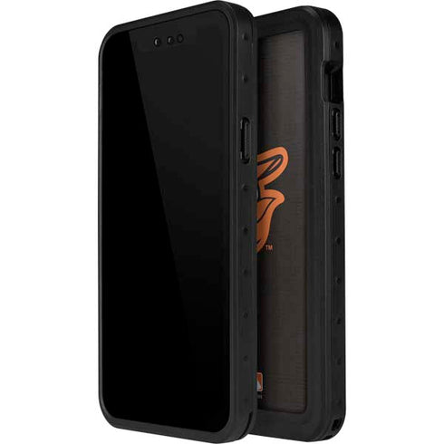 MLB Baltimore Orioles Split iPhone 12 Pro Waterproof Case