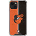 MLB Baltimore Orioles Split iPhone 13 Clear Case
