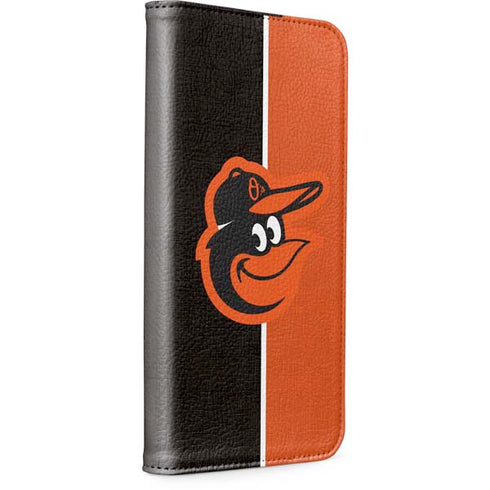 MLB Baltimore Orioles Split iPhone 13 Folio Case