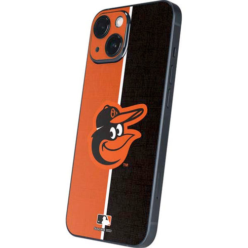 MLB Baltimore Orioles Split iPhone 13 Mini Skin