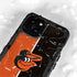 MLB Baltimore Orioles Split iPhone 13 Mini Waterproof Case