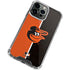 MLB Baltimore Orioles Split iPhone 13 Pro Clear Case