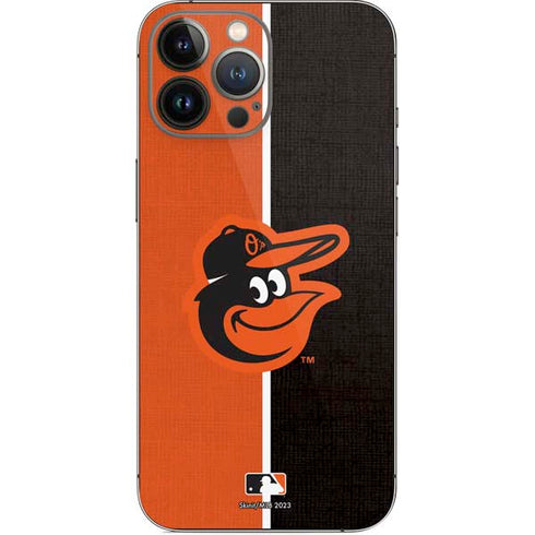 MLB Baltimore Orioles Split iPhone 13 Pro Max Skin