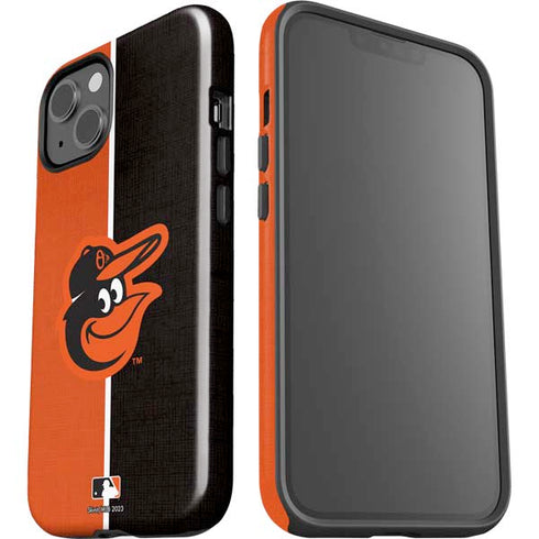 MLB Baltimore Orioles Split iPhone 15 Plus Impact Case