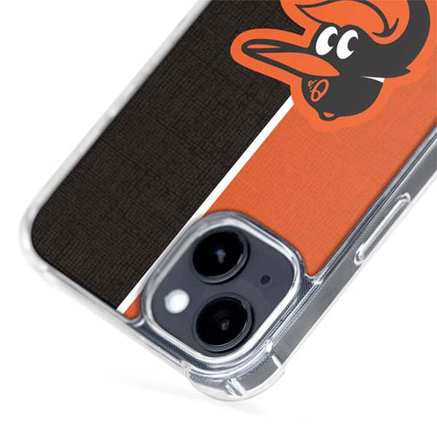 MLB Baltimore Orioles Split iPhone 14 Plus MagSafe Case